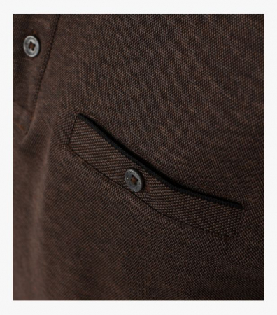 Bluza polo barbati CASA MODA maro [3]