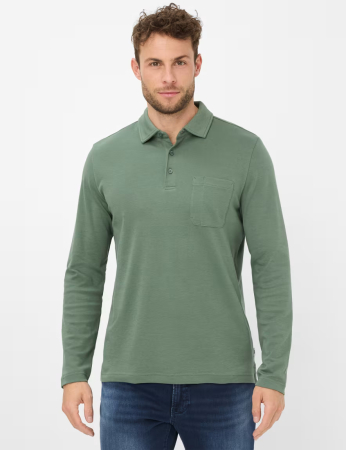 Bluza polo bumbac barbati BRAX PIRLO 273528-70435300 verde [2]