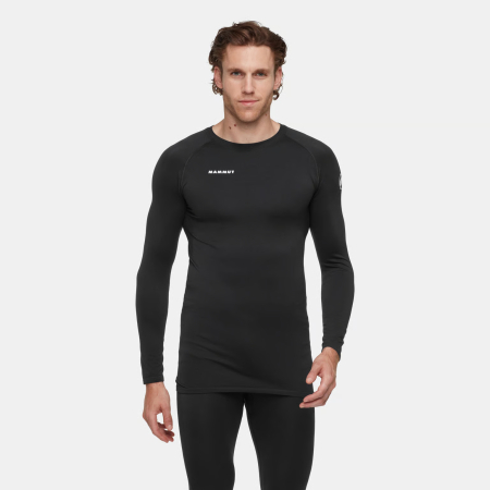 Bluza termica barbati first layer MAMMUT negru [2]