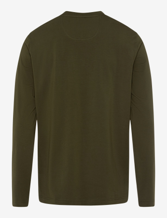 Bluza bumbac barbati BRAX TIMON kaki [1]