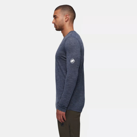 Bluza multisport lana/lyocell MAMMUT Tree FL bleumarin [2]