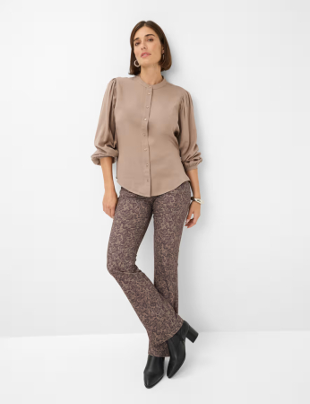 Bluza lyocell femei BRAX VALERIA 479108-94151700 bej [4]