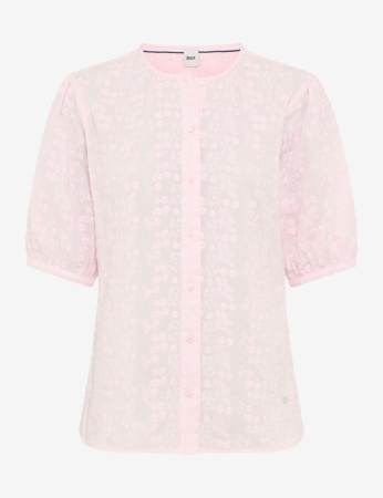 Articole femei - Bluza nasturi bumbac femei BRAX VEA roz