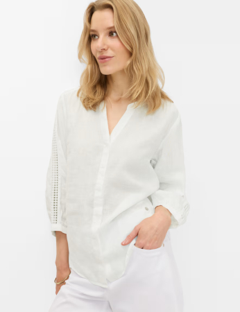 Bluza brodata in femei BRAX VELIA  alb [1]