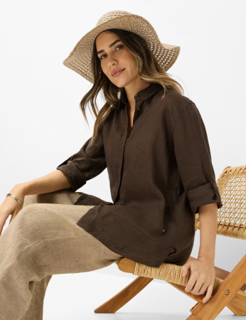 Bluza in maneci 3/4 femei  BRAX VICKI  maro [4]