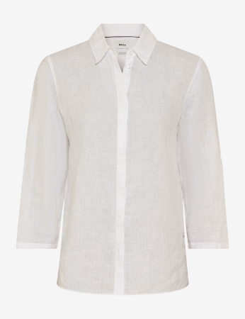 Articole femei - Bluza in maneci 3/4 femei  BRAX VICKI alb