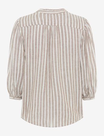 Bluza in/vascoza maneca 3/4 femei BRAX VIOLET maro [2]