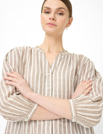 Bluza in/vascoza maneca 3/4 femei BRAX VIOLET maro [6]