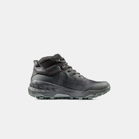 incaltaminte sport si outdoor - Bocanci drumetie Gore-Tex barbati MAMMUT Sertig II MID GTX  negru