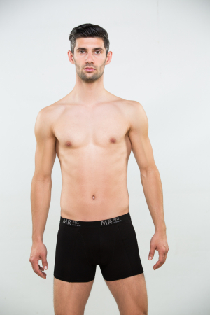 pijamale lenjerie de corp - Boxeri barbati MR. BIG 201 negru