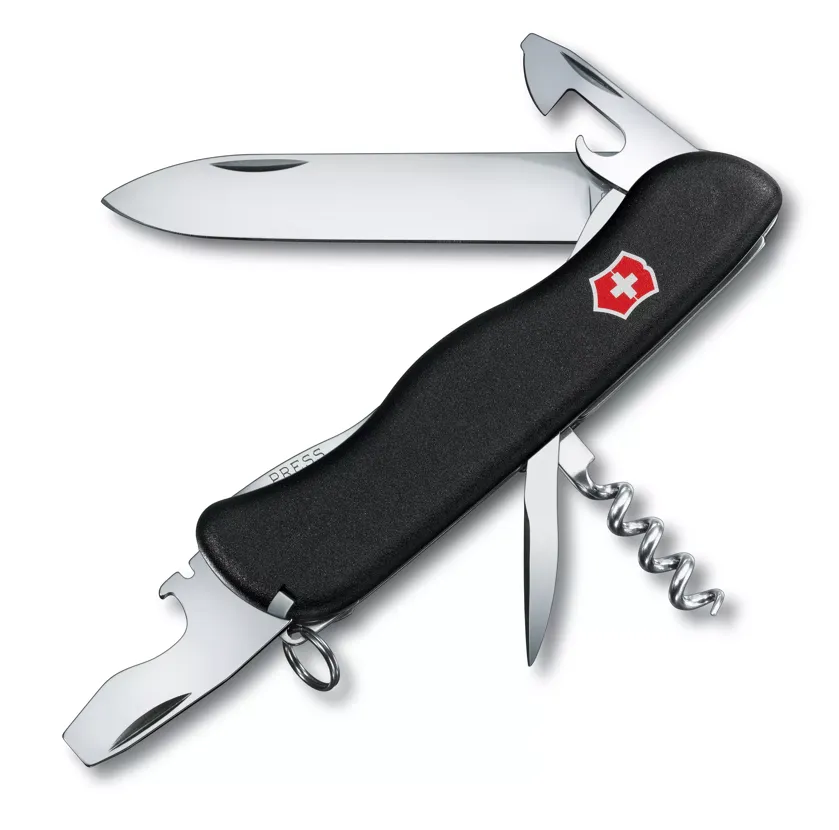 accesorii outdoor - Cutit de buzunar multifunctional VICTORINOX Picknicker 11 functii negru
