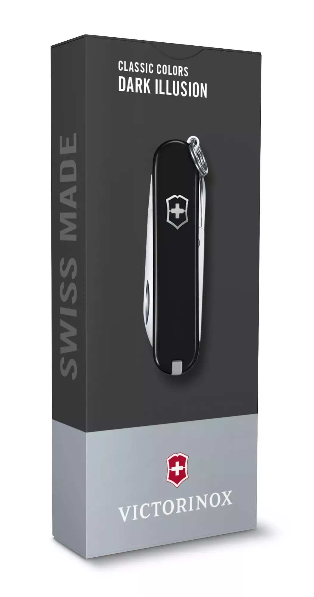Cutit de buzunar multifunctional VICTORINOX Classic SD 7 functii negru Dark Illusion [1]