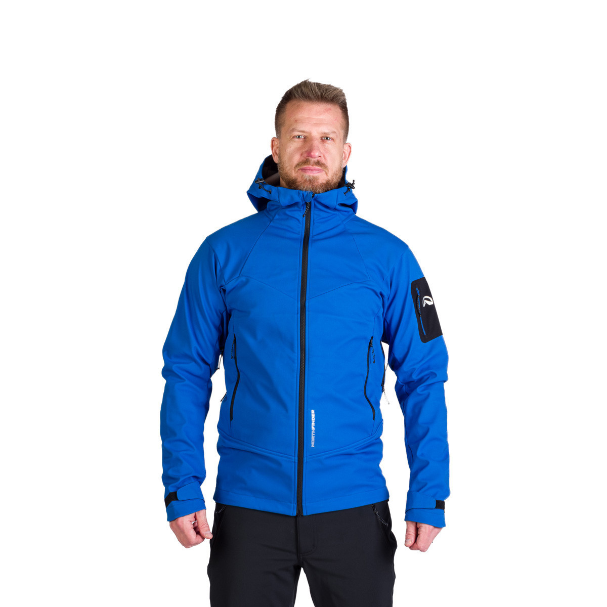Jacheta outdoor softshell 3L 10K/10K barbati NORTHFINDER Fabio albastru [2]