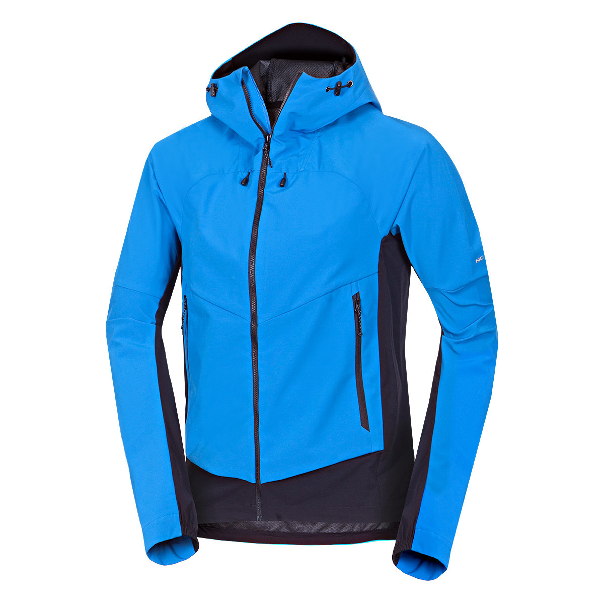 Outdoor - Jachetă trekking 5K/5K bărbați, hibrid softshell 3L NORTHFINDER CIRO albastru/negru