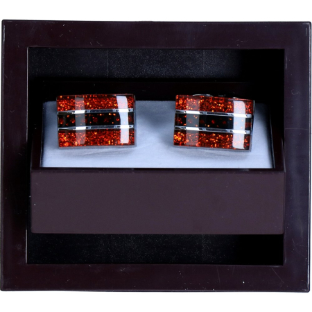 butoni ace cravata - Butoni camasa barbati LINTA lava dreptunghi