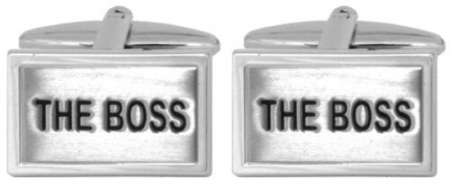 Accesorii - Butoni camasa DALACO "THE BOSS" metal argintiu 90-223