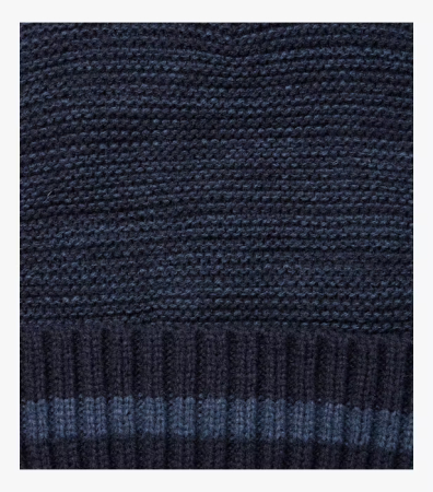 Caciula casual barbati CASA MODA bleumarin melanj dungi [1]