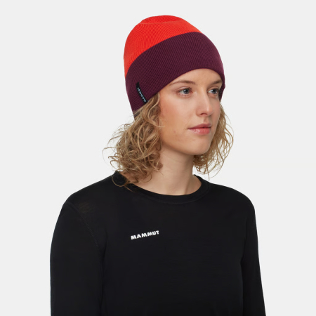 Caciula lana unisex MAMMUT Haldigrat rosu [1]