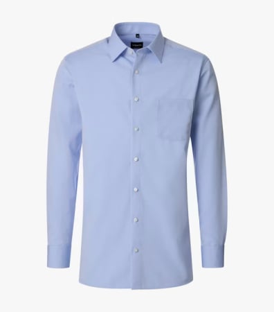 camasi dupa lungimea manecii - Camasa bumbac barbati VENTI ComfortFit 002050 bleu