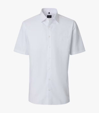 camasi office - Camasa maneca scurta barbati VENTI ComfortFit 007070 alb