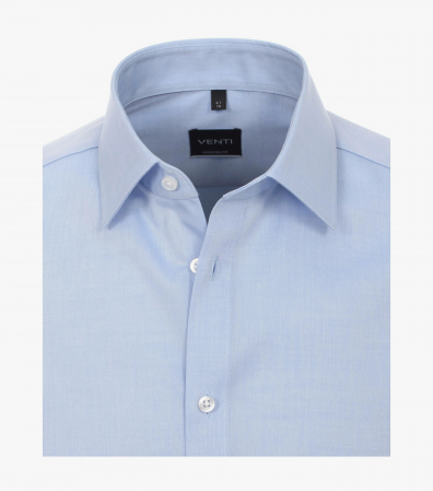 Camasa bumbac NON IRON barbati VENTI Modern Fit bleu [2]