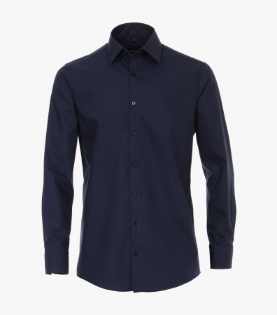 camasi maneca lunga - Camasa bumbac NON IRON barbati VENTI Modern Fit bleumarin