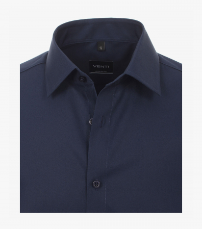 Camasa bumbac NON IRON barbati VENTI Modern Fit bleumarin [2]