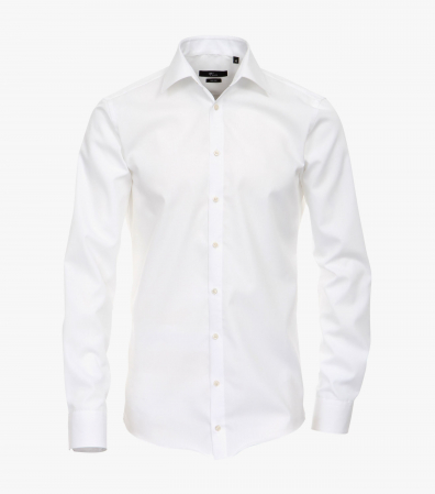 camasi maneca lunga - Camasa maneca extralunga barbati VENTI Modern Fit bumbac alba 69cm
