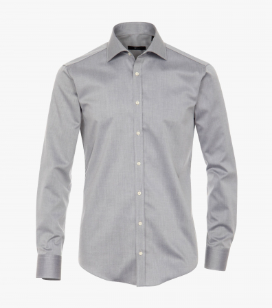 camasi maneca lunga - Camasa bumbac barbati VENTI Modern Fit gri