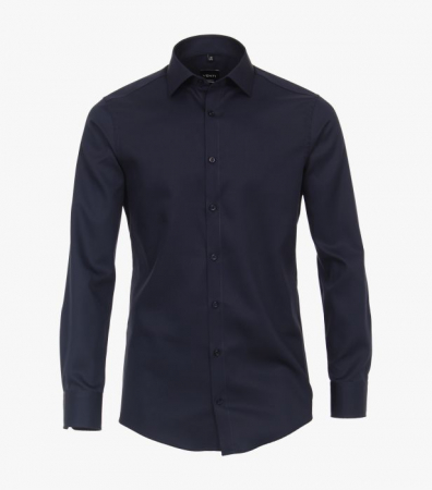 Camasi - Camasa bumbac barbati VENTI ModernFit uni bleumarin