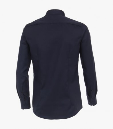 Camasa bumbac barbati VENTI ModernFit uni bleumarin [1]