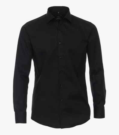 Camasi - Camasa maneca extralunga 72cm barbati VENTI ModernFit negru