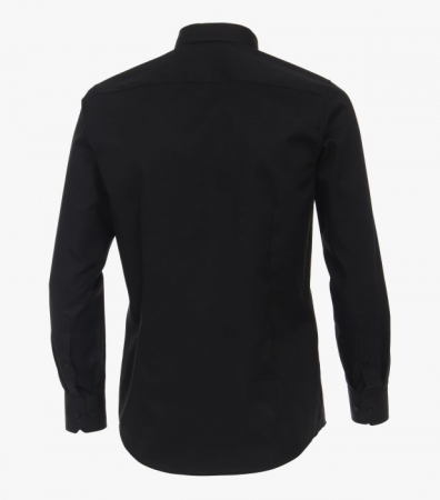 Camasa maneca extralunga 72cm barbati VENTI ModernFit negru [1]