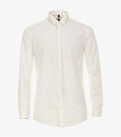 camasi maneca lunga - Camasa smoching barbati VENTI ModernFit bumbac ivoar