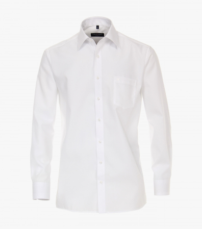 camasi maneca lunga - Camasa bumbac barbati CASA MODA ComfortFit alb