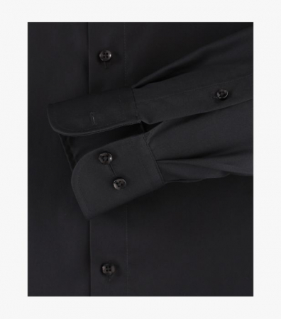 Camasa bumbac barbati CASA MODA ComfortFit negru [3]