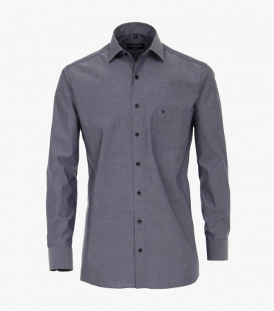 Camasi - Camasa bumbac barbati CASA MODA ModernFit uni albastru inchis