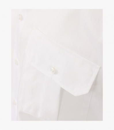 Camasa bumbac barbati CASA MODA buzunar clapa ModernFit alba [4]