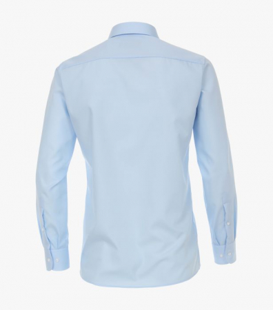 Camasa bumbac barbati CASA MODA buzunar clapa ModernFit albastra [2]