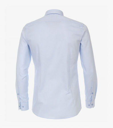 Camasa bumbac barbati VENTI Body Fit bleu [1]