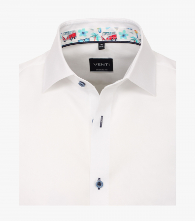 Camasa bumbac barbati VENTI Modern Fit alba [2]