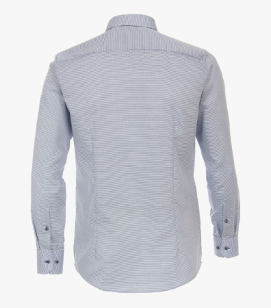 Camasa bumbac barbati VENTI ModernFit albastru dungulite [1]