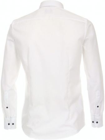Camasa bumbac barbati VENTI BodyFit alb [3]