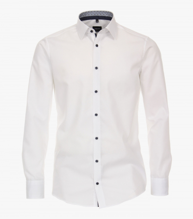 Camasi - Camasa bumbac barbati VENTI ModernFit alb
