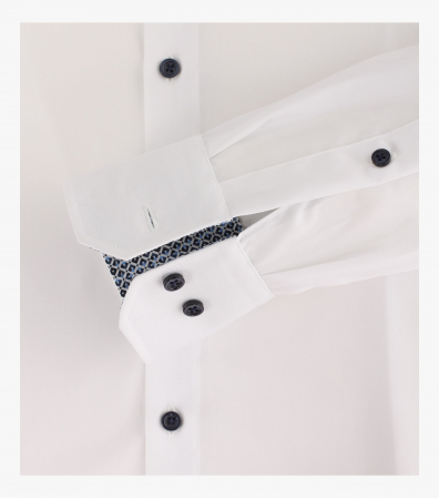 Camasa bumbac barbati VENTI ModernFit alb [3]