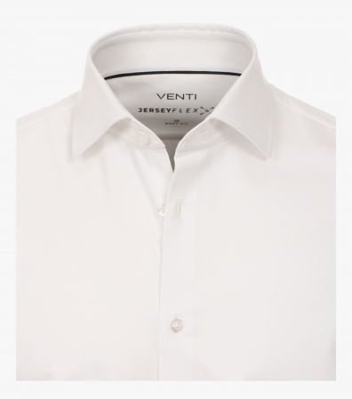 Camasa JerseyFlex barbati VENTI BodyFit alb [2]