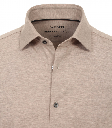 Camasa JerseyFlex barbati VENTI BodyFit bej [2]