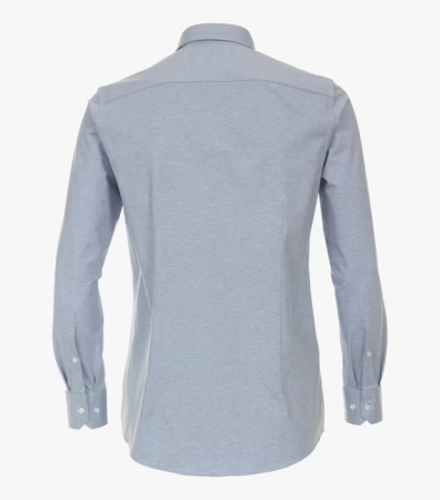 Camasa jerseu bumbac barbati VENTI ModernFit bleu [1]