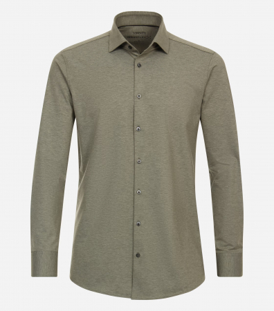 Camasi - Camasa JERSEYFLEX barbati VENTI ModernFit verde