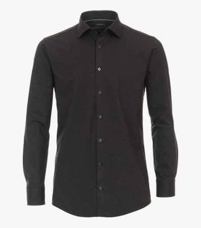 Camasi - Camasa jerseu flex barbati VENTI ModernFit antracit